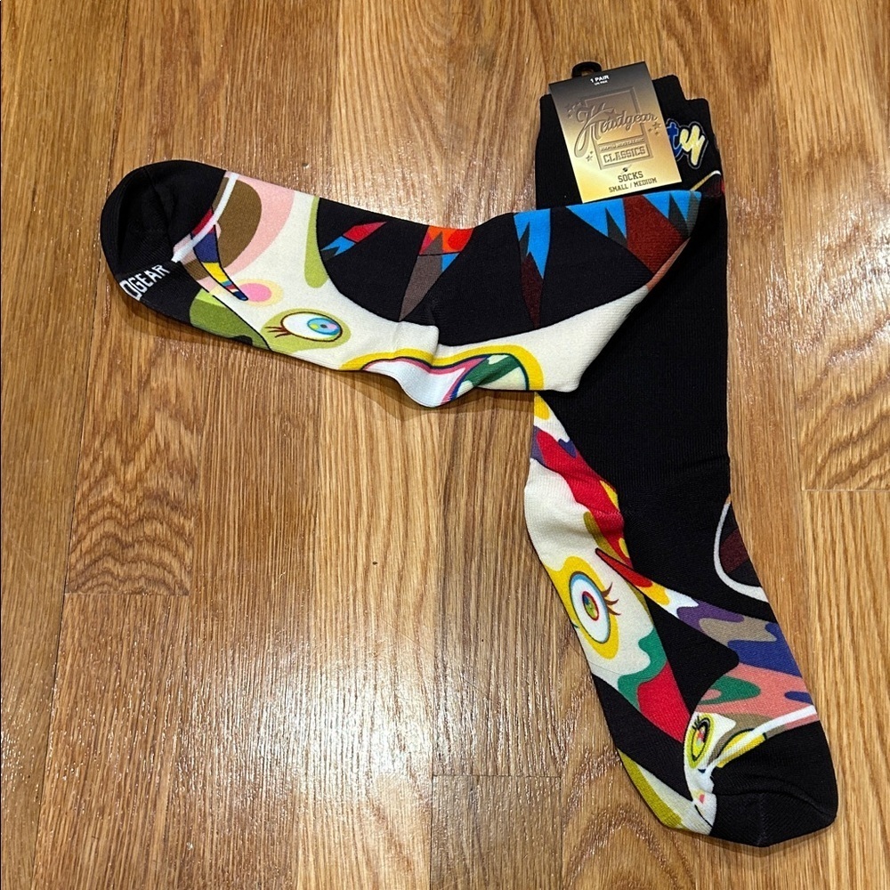 Headgear classic Colorful Abstract Patterned Men's Socks small/medium new